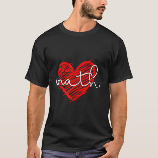 Mathe He Math Teacher He T-Shirt