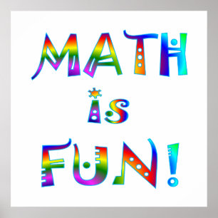 Mathe is Fun Poster