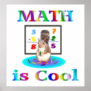 Mathe ist Cool Poster