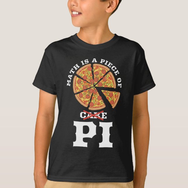 Mathe ist ein Stück Kuchen Apple Pi Happy Pi Day G T-Shirt (Vorderseite)