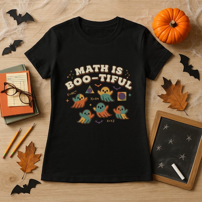 Mathe ist ein wunderschöner Lehrer Halloween-Spook T-Shirt (Von Creator hochgeladen)
