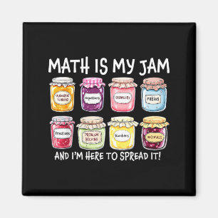 Mathe ist Jam und hier, um lustige Mathe-Lehrer zu Magnet