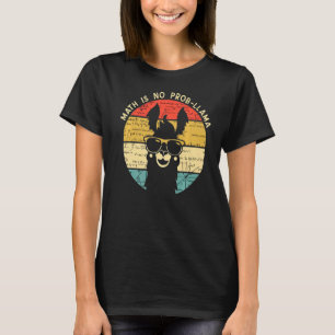 Mathe ist kein Prob Llama Mathe Llama Mathematiker T-Shirt