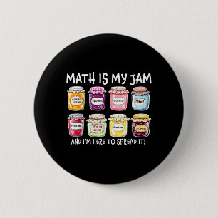 Mathe ist lecker und hier, um sie zu verbreiten Lu Button