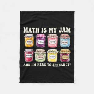 Mathe ist mein Jam und ich bin hier, um es witzig Fleecedecke