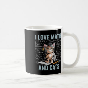 Mathe-Katzenliebhaber Lustiger Mathe-Lehrer Ich Li Kaffeetasse