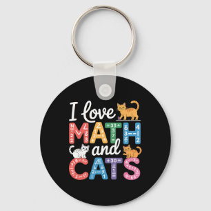 Mathe-Katzenliebhaber Lustiger Mathe-Lehrer Ich Li Schlüsselanhänger