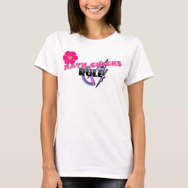 Mathe-Küken-Regel! T-Shirt (Vorderseite)