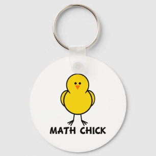 Mathe-Küken Schlüsselanhänger