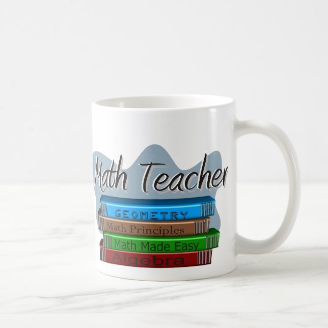 Mathe-Lehrer-Geschenke Kaffeetasse (Rechts)