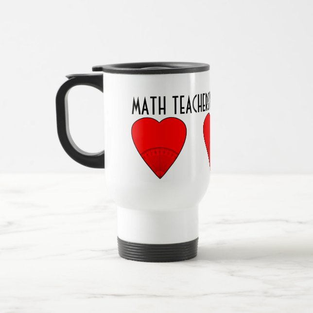 Mathe-Lehrer glauben an Winkel Reisebecher (Links)