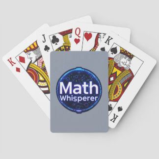 Mathe-Lehrer Mathe-Flüsterer Spielkarten