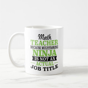 Mathe-Lehrer MehrprozeßNinja nicht eine Tasse