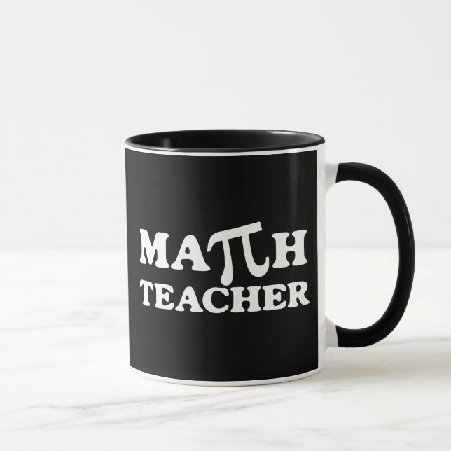 Mathe-Lehrer PU Tasse (Rechts)