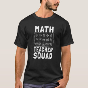 Mathe-Lehrer-Team-Versorgungen Mathematik Algebra T-Shirt