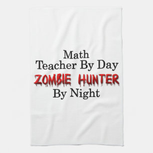 Mathe-Lehrer/Zombie-Jäger Küchentuch