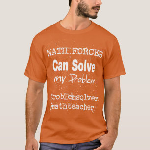 Mathe liebt einfaches Design T-Shirt