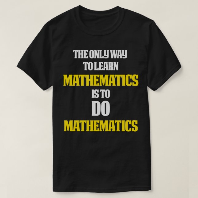 Mathe Lovers Geschenke Math thematisches Geschenk  T-Shirt (Design vorne)