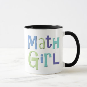 Mathe-Mädchen Tasse