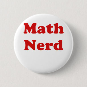Mathe-Nerd Button