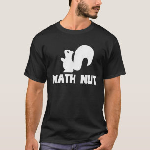 Mathe Nut Funny Back to School Niedlich Puff Anima T-Shirt