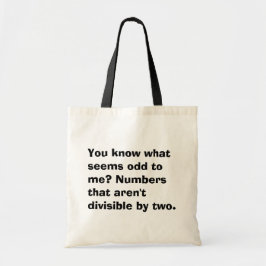 Mathe Odd Tote Tasche