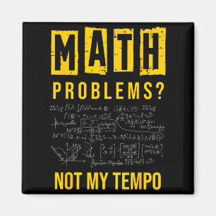 Mathe-Probleme_ Nicht Tempo Dad Witze Geburtstags- Magnet