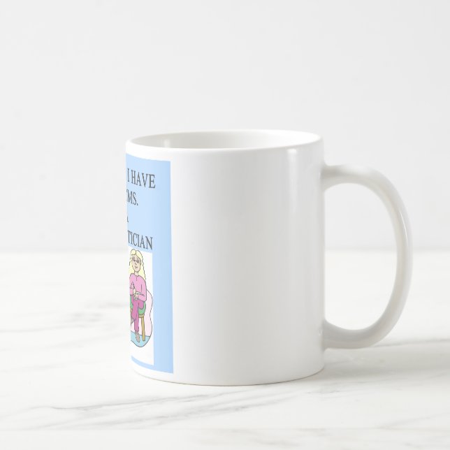 MATHE-Psychologiewitz Tasse (Rechts)