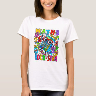 Mathe-Rockstar-T-Shirt für Lehrer und Number Day T-Shirt