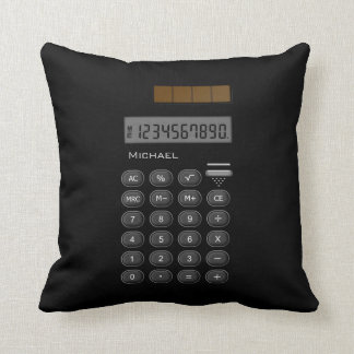 Mathe-Taschenrechner-Kissen Kissen