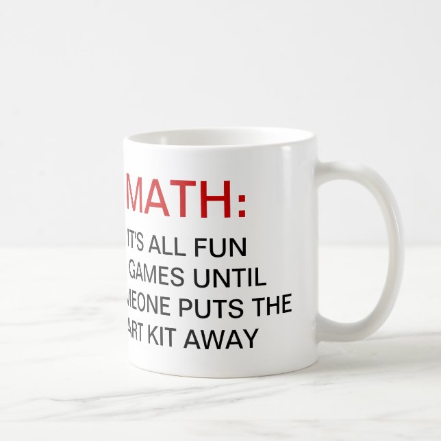 MATHE-TASSE KAFFEETASSE (Rechts)