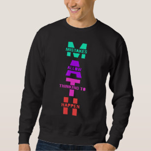 Mathe Teacher Fistakes erlauben es zu denken Tee z