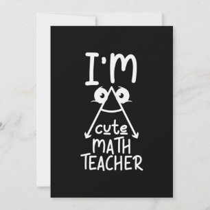Mathe Teacher I Bin Mathe Teacher Einladung