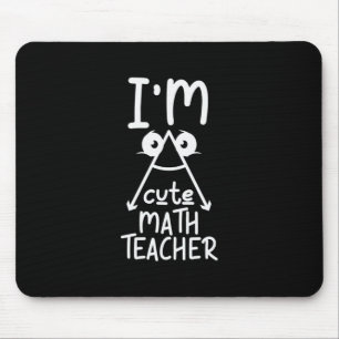 Mathe Teacher I Bin Mathe Teacher Mousepad