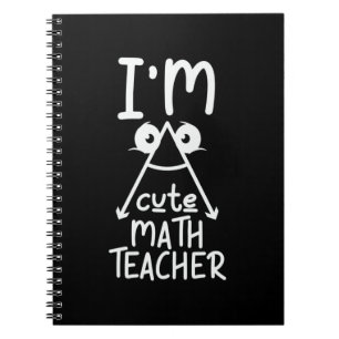 Mathe Teacher I Bin Mathe Teacher Notizblock