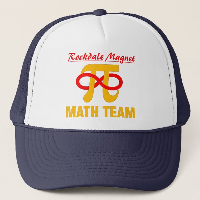 Mathe-Team-Hut Truckerkappe (Vorderseite)
