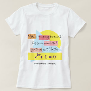 Mathe Wonderful Equation T - Shirt