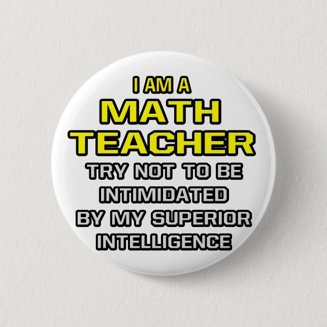 Mathelehrer....................................... Button (Vorderseite)
