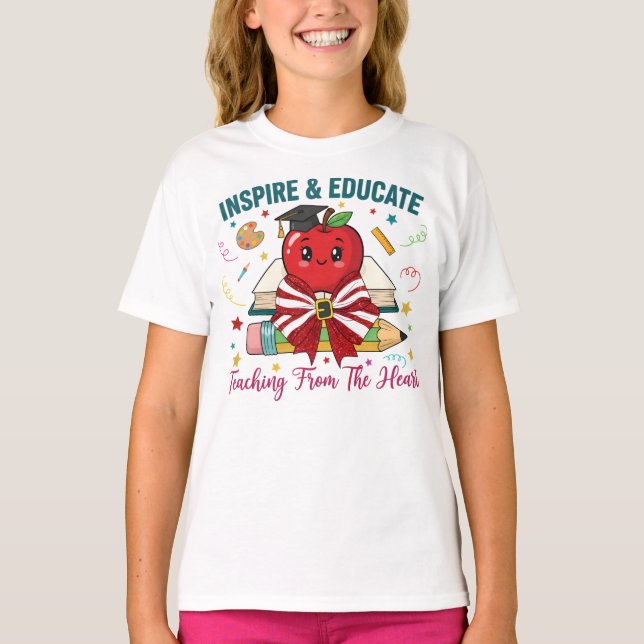 "Mathelehrer machen jedes Problem zählbar T-Shirt" T-Shirt (Vorderseite)