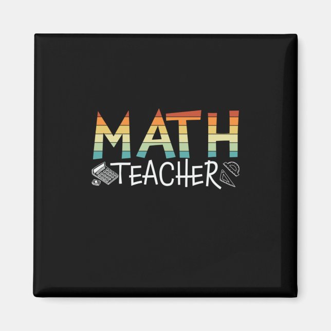 Mathelehrer Magnet (Vorne)
