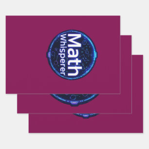 Mathelehrer Math Whisperer Geschenkpapier Set