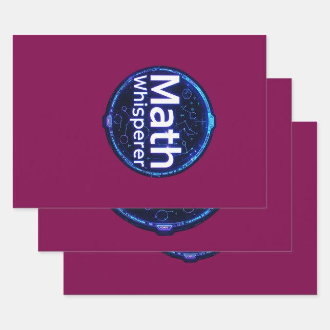 Mathelehrer Math Whisperer Geschenkpapier Set (Set)