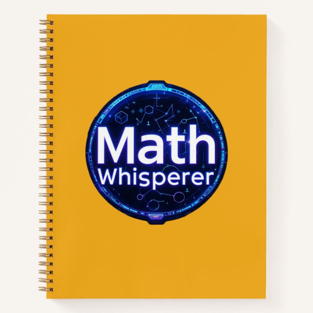 Mathelehrer Math Whisperer Notizbuch (Vorderseite)