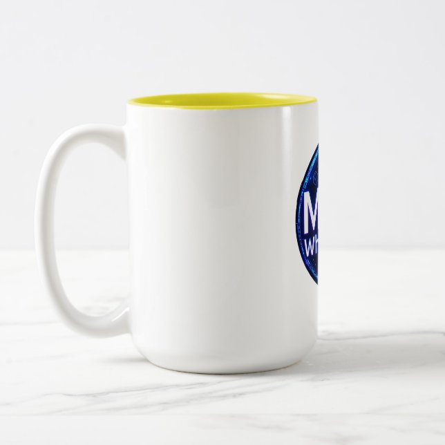 Mathelehrer Math Whisperer Zweifarbige Tasse (Links)