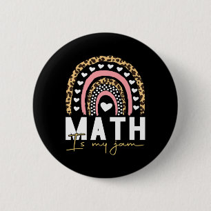 Mathelehrer - Mathe ist mein Jam zurück in die Sch Button