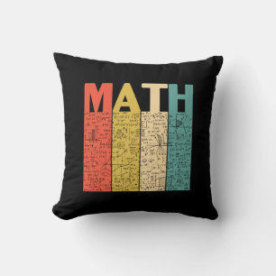 Mathelehrer Vintage-Mathematik-Definition Kissen