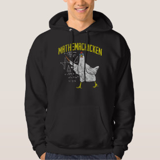 Mathemachicken Mathe Nerd Algebra Lehrerin Hühner Hoodie