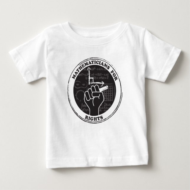 Mathematicians for Rights T - Shirt - Baby (Vorderseite)