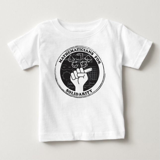 Mathematicians for Solidarity T - Shirt - Baby (Vorderseite)