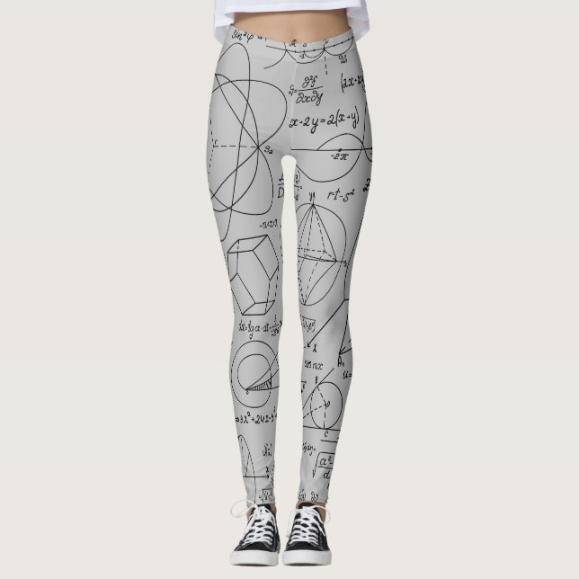 Mathematics Geometry Formel Euclidean Gleichung Leggings (Vorderseite)